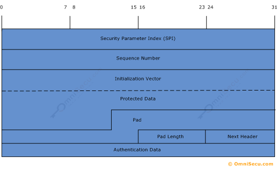 Encapsulating Security Payload ESP Header