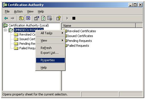 Import Root Certificate to Trusted Root CA store - CA MMC console