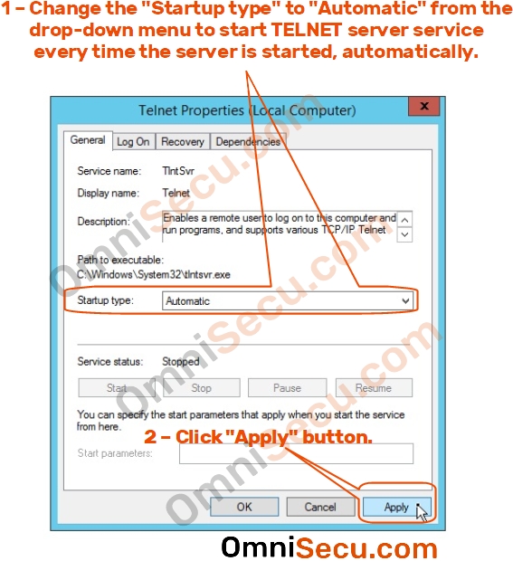 select-telnet-startup-type-as-automatic.jpg